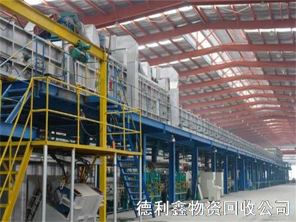 镀锌生产线回收，彩涂生产线回收，车间生产线设备回收